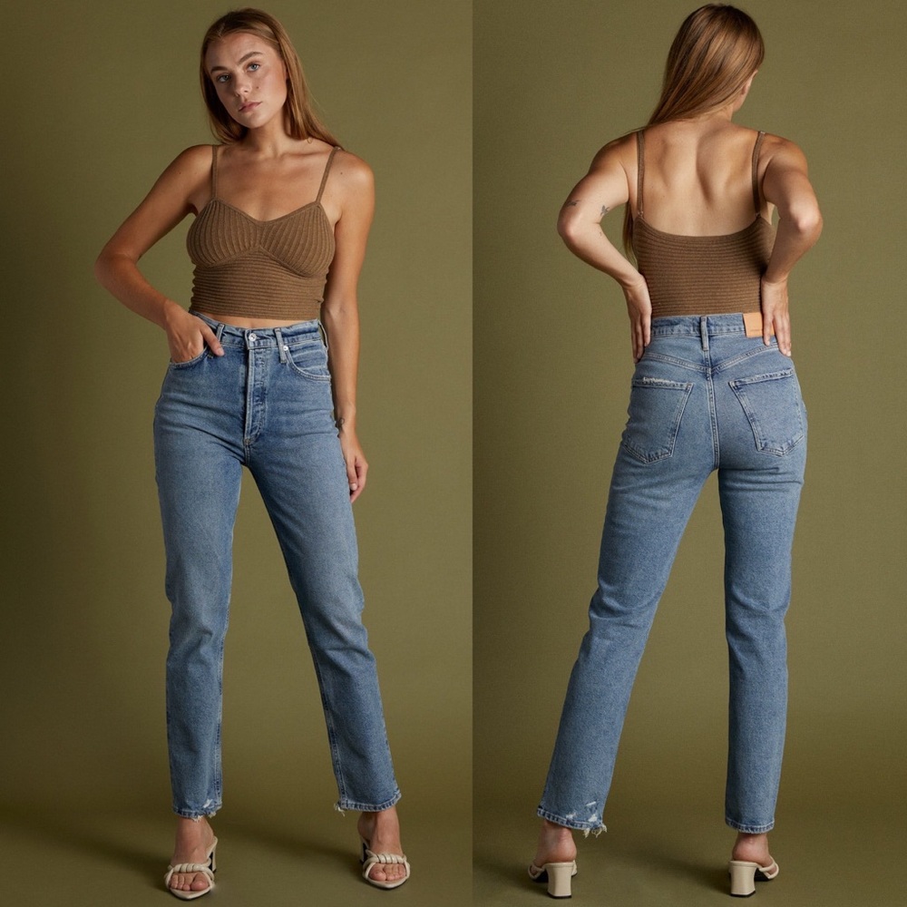 Citizens Of Humanity Sabine High Rise Straight 27 Dresden